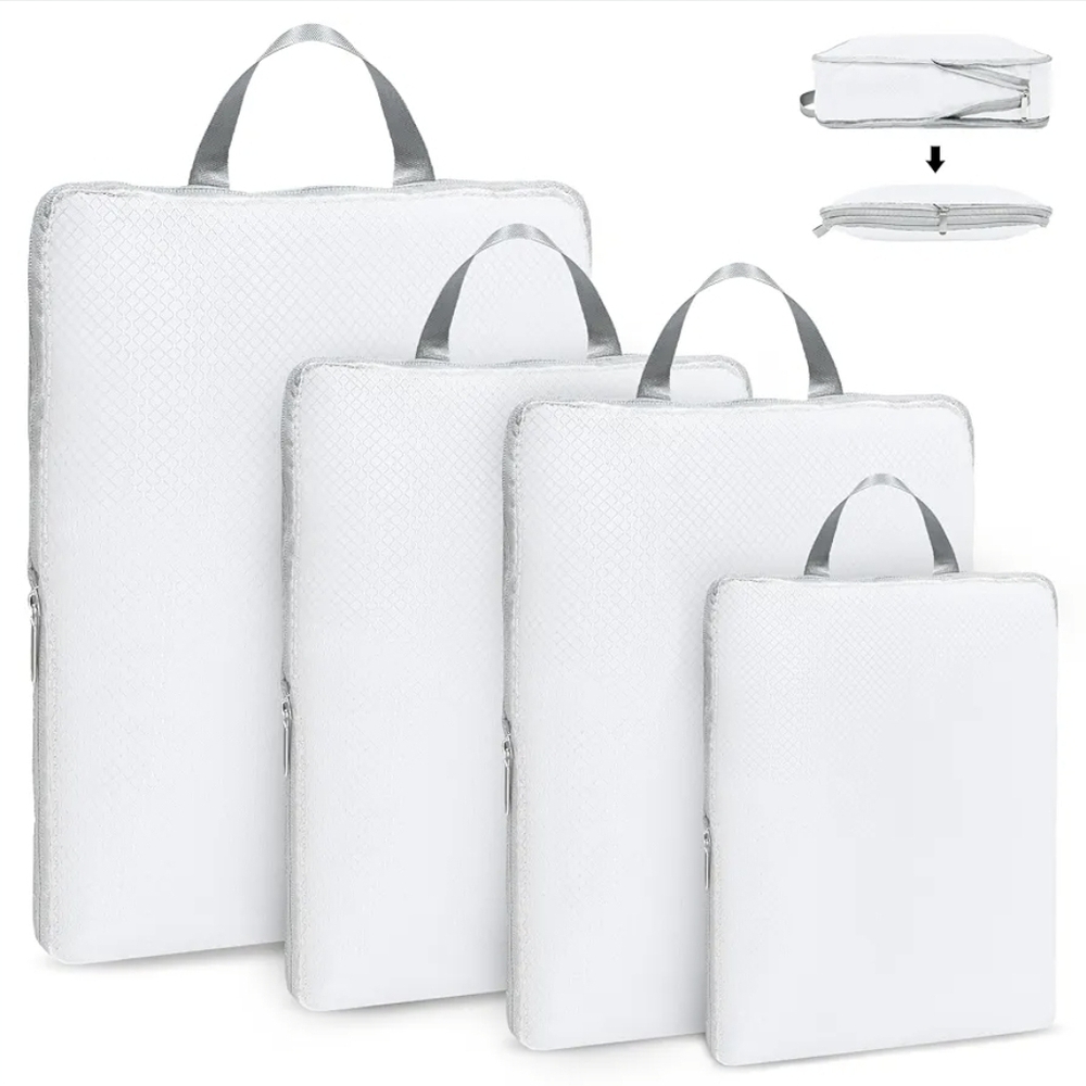 Premium White Garment Bag Set